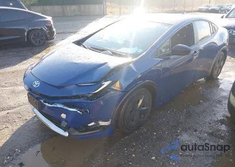2024 Toyota Prius Prime Se z USA, uszkodzony, nr VIN JTDACACU0R3039506